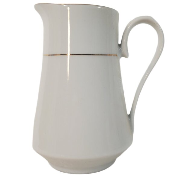 VTG Crown Ming Regent Collection Fine China 4 Teacups & Creamer Gold Trim Set - Picture 7 of 11